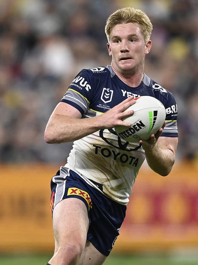 Could Tom Dearden start for Queensland in Origin? (Photo by Ian Hitchcock/Getty Images)