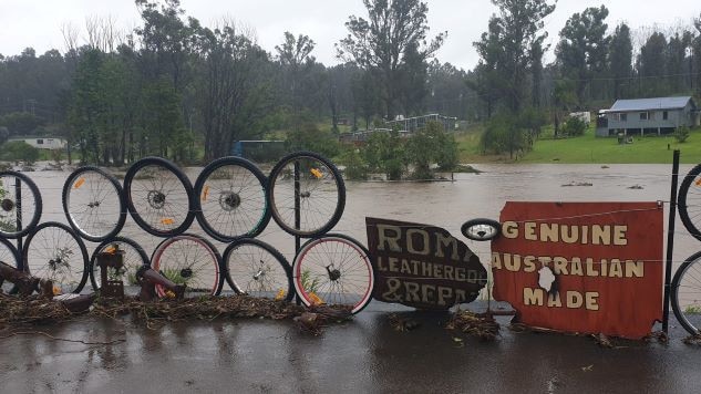 Roman Leather Goods’ temporary building was hit by floods in December 2021