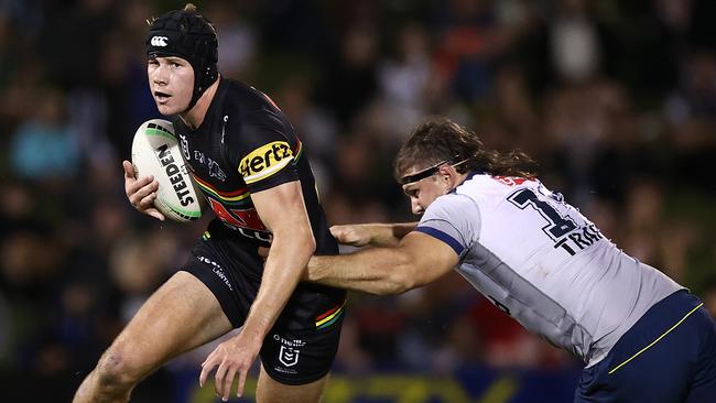 Penrith young gun Matt Burton will join the Bulldogs next season. Picture: Cameron Spencer/Getty Images