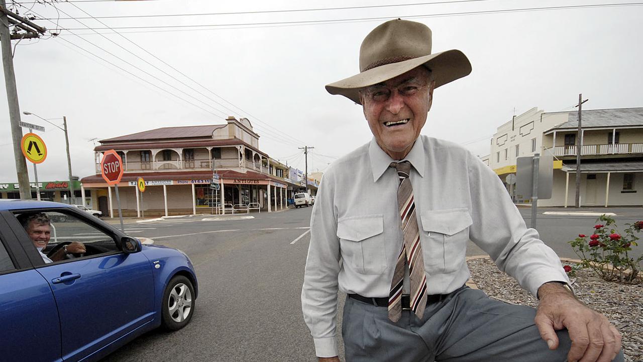 Nanago Shire Mayor Reg McCallum .