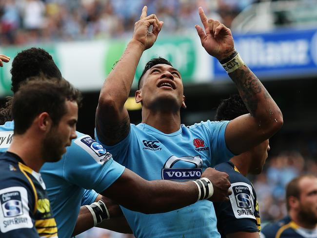 Israel Folau has terrorised the Brumbies since joining the Tahs. Picture: Brett Costello