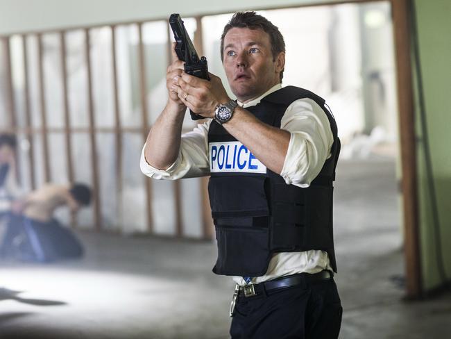 Back on home soil ... Joel Edgerton in a scene from the Australian film Felony.