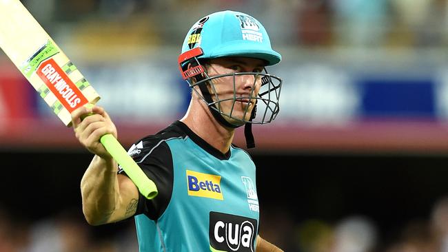 Chris Lynn. (AAP Image/Dan Peled)