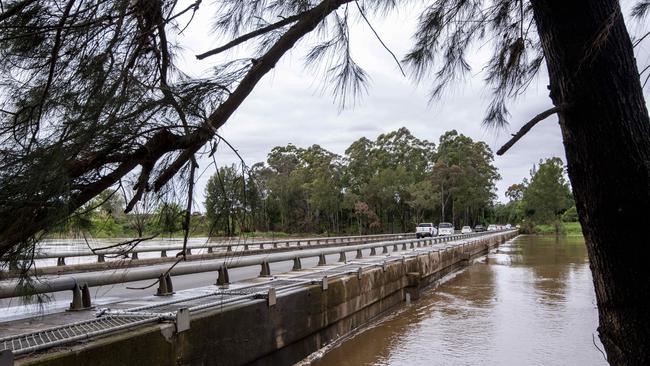 The Bells Line of Road over the Hawkesbury River will be a beneficiary of new budget spending.