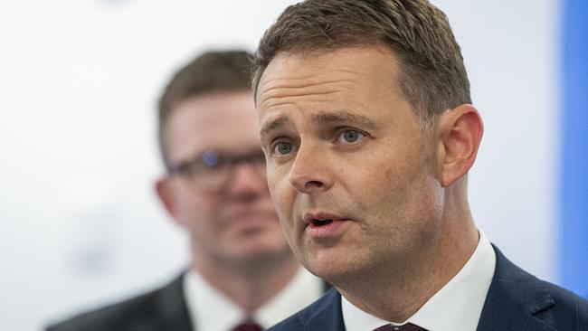 Treasurer and state defence minister Stephen Mullighan. Picture: Mark Brake