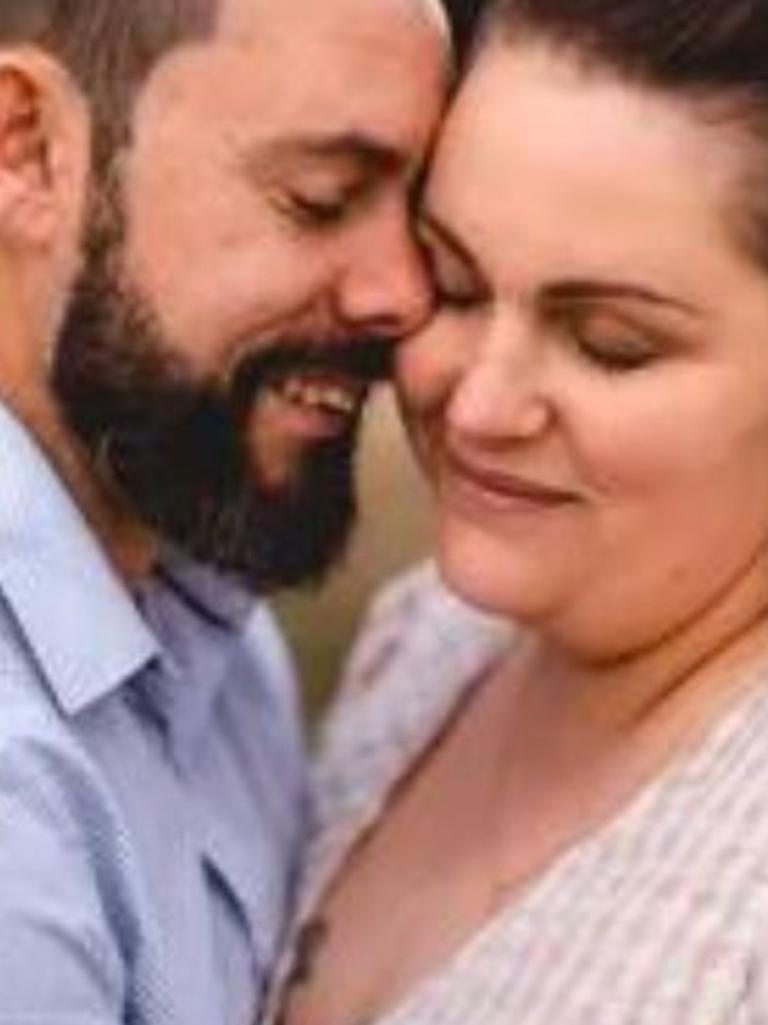 The couple met on a dating app in 2019. Picture: GoFundMe