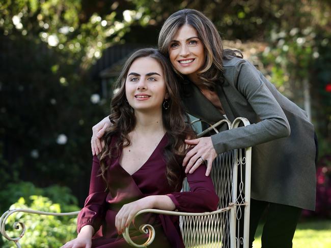 Lara with her mum: ‘I want to inspire people and empower people, I want to be recognised nationally and internationally’. Picture: Richard Dobson