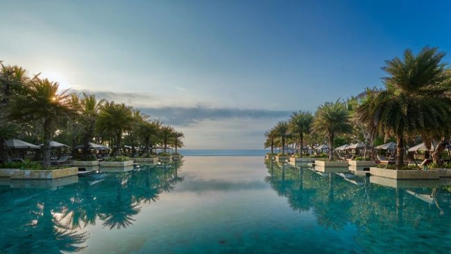 Save up to 65 per cent at the blissful Apurva Kempinski Bali in beautiful Nusa Dua. Picture: Luxury Escapes