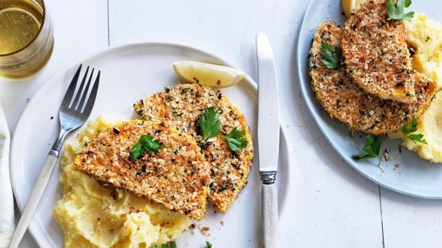 Schnitzel with a healthy twist.