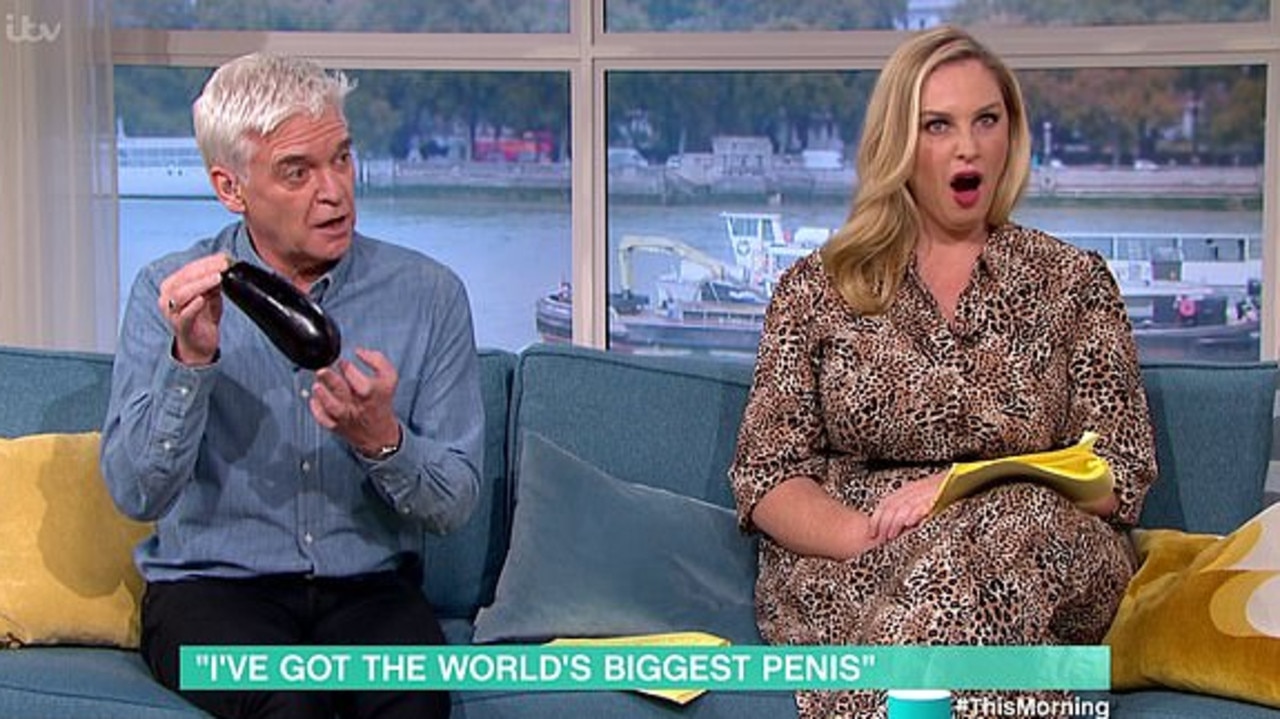 Man with worlds biggest penis stuns host with explicit pic | news.com.au  — Australias leading news site