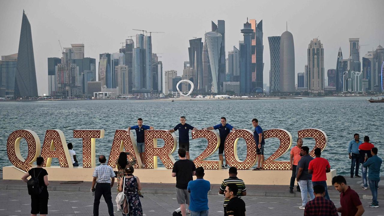 Qatar put on a show for the world. (Photo by Jung Yeon-je / AFP)