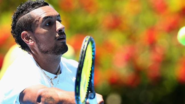 Nick Kyrgios of Australia.