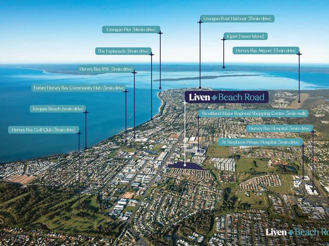 A $100 million over 50s community development is now under construction in Hervey Bay, with the first stage of the project already 90 percent sold.