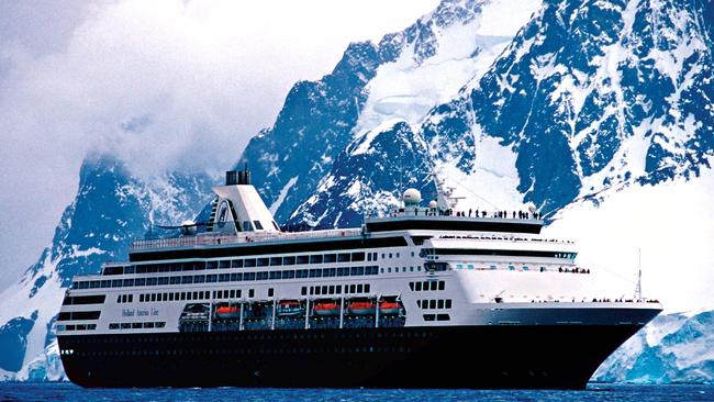 Holland America Line ship Zaandam.