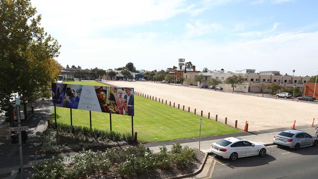 The first old Le Cornu site in North Adelaide has created planning headaches for years. Picture Tait Schmaal