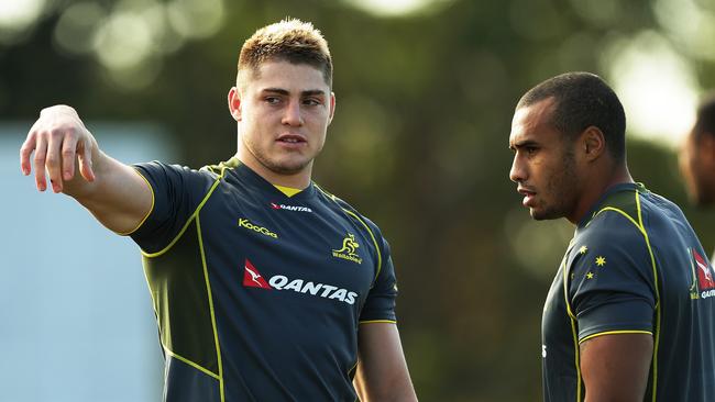 Will Genia (R) has approved of James O'Connor’s return to the national team.