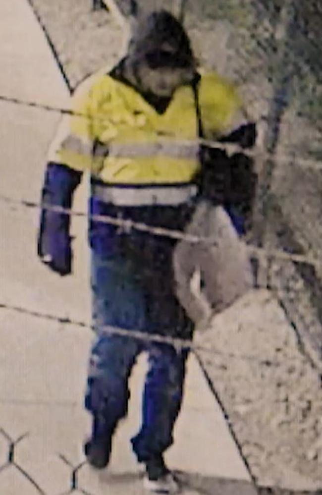 Investigators released an image of a man they wish to talk to following a shooting incident and suspicious fire at Mr Percival’s.