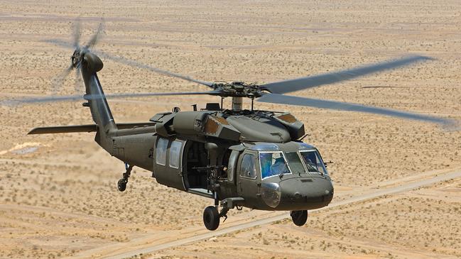 A US Army UH-60M Black Hawk (Courtesy Lockheed Martin).