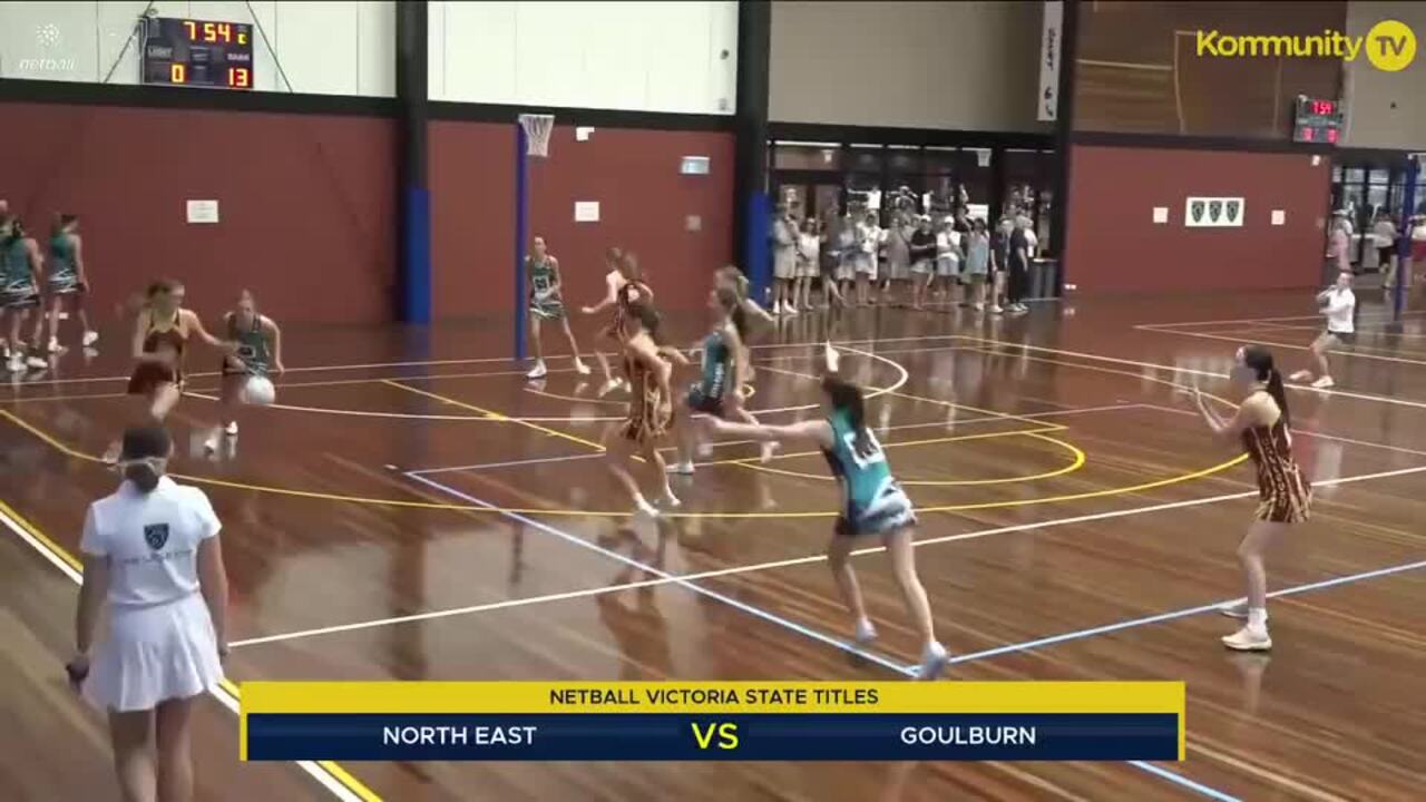 Replay: North East v Goulburn (17&U M) - 2025 Netball Victoria State Titles Day 1