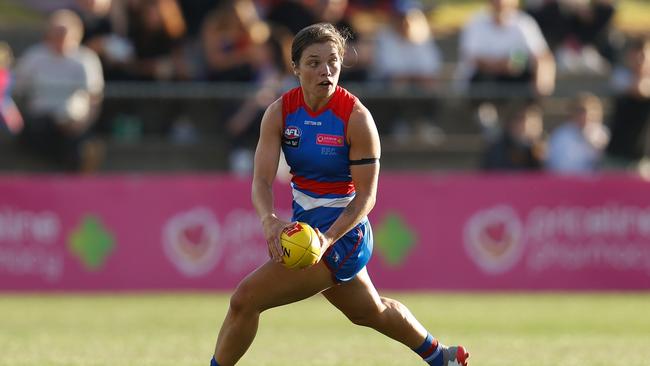 Despite interest, Ellie Blackburn will stay with the Bulldogs. Picture: Getty Images