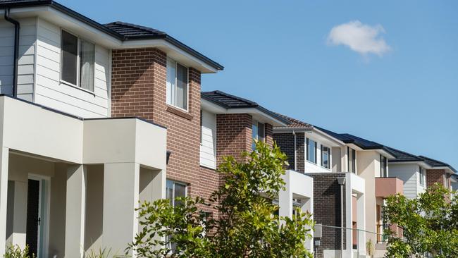 SYDNEY, AUSTRALIA - NewsWire Photos NOVEMBER 10, 2022: Premier Dominic Perrottet visited the Halawa family in Schofields family as they embark on their first home purchase. Generic pics of housing stock in Schofields. Picture: NCA NewsWire / David Swift