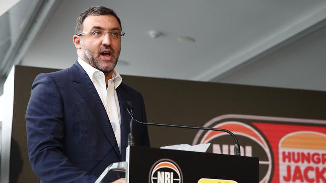 NBL chief executive Jeremy Loeliger is eagerly awaiting the first tipoff of NBL1.   Picture: Matt King (Getty Images)