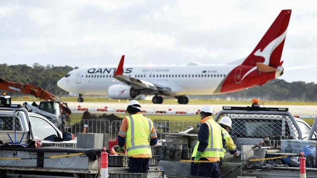 Experts say that Qantas has the power to regain the love of the Australian public if they play their cards right, but it won’t be easy. Picture: NCA NewsWire / Andrew Henshaw