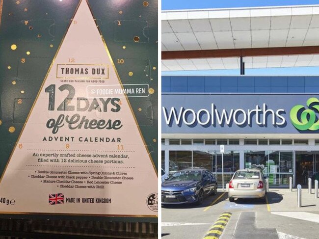 Woolworths brings back popular cheese advent calendar