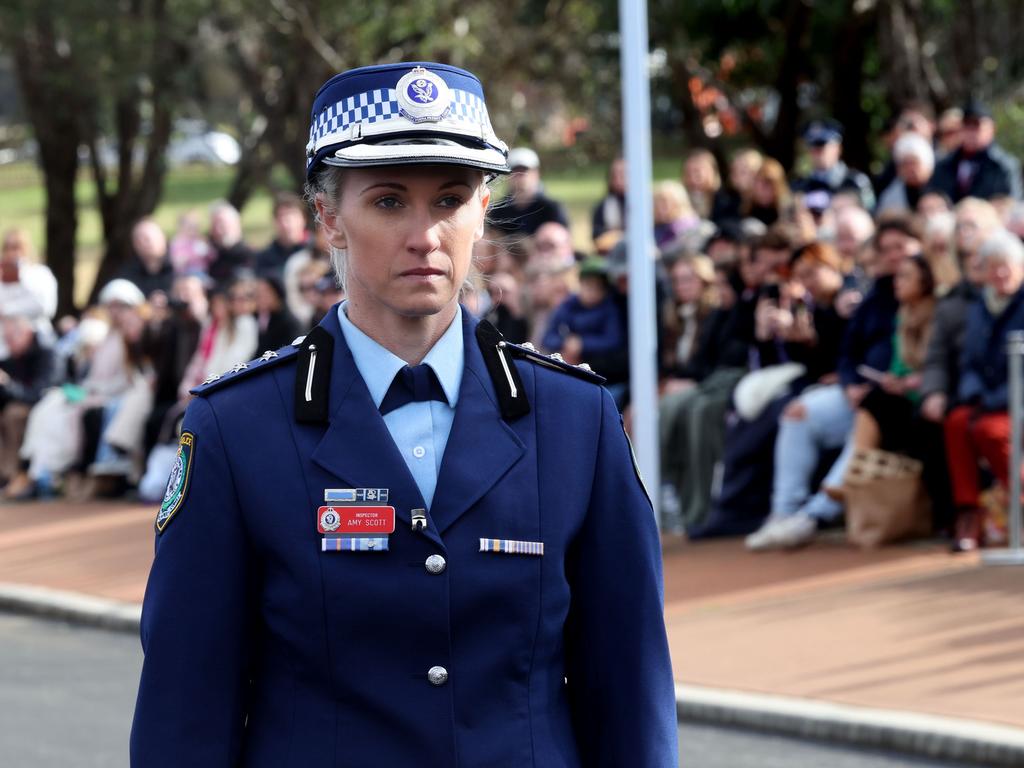 Inspector Amy Scott shot Cauchi. Picture: Police Media