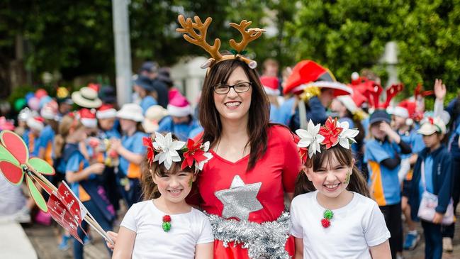 The Norwood Christmas pageant in full swing. Picture: NPSP Council