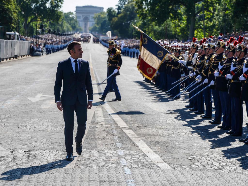 French President Emmanuel Macron. Picture: Ludovic Marin/AFP