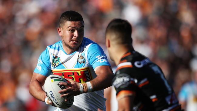 Taylor has made the most errors of any halfback in the NRL. (Photo by Matt King/Getty Images)