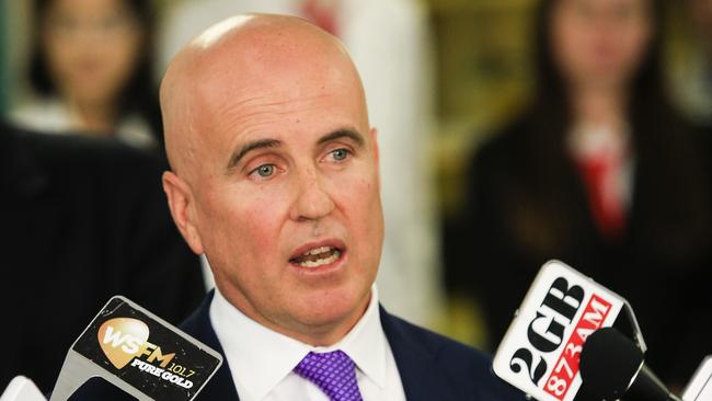 NSW Minister for education Adrian Piccoli denied CGHS is a member of the Safe Schools Coalition, despite the fact the school was listed on the Safe Schools Coalition’s website. (Pic: Dylan Robinson)