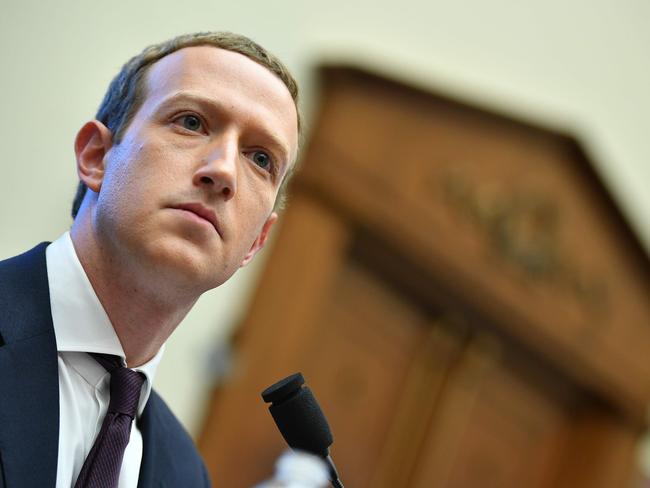 Facebook CEO Mark Zuckerberg has said he did not want the platform to stifle political speech. Picture: Mandel Ngan/AFP