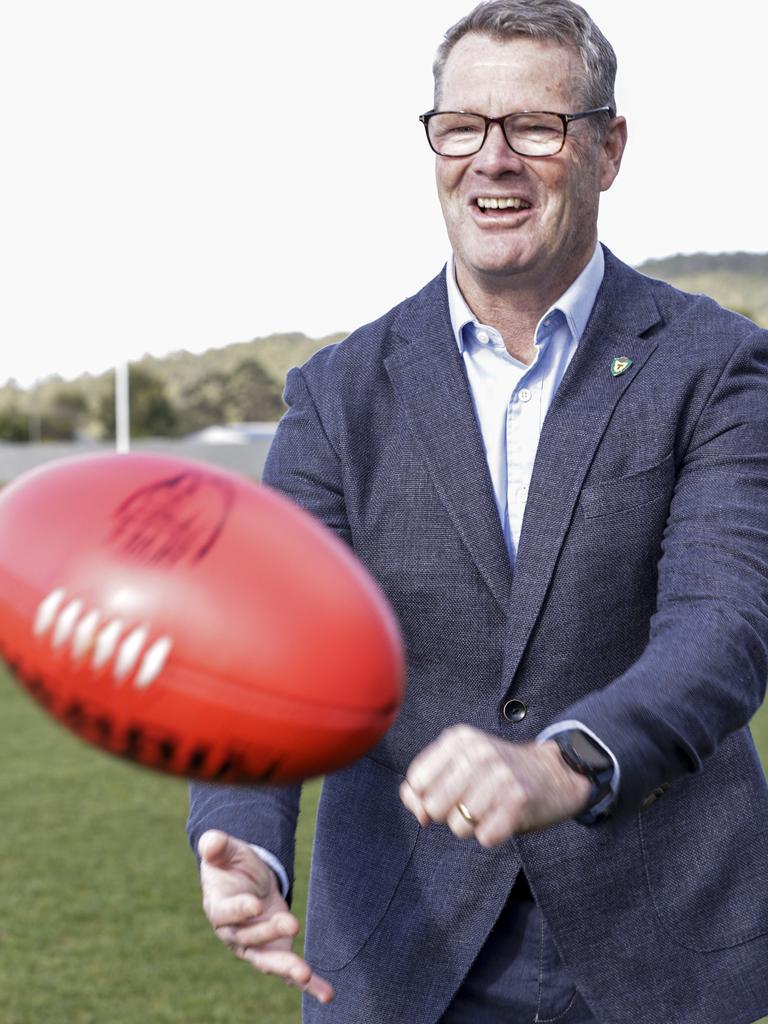 Tasmanian AFL Team Chairman Grant O'Brien. Picture: Grant Viney