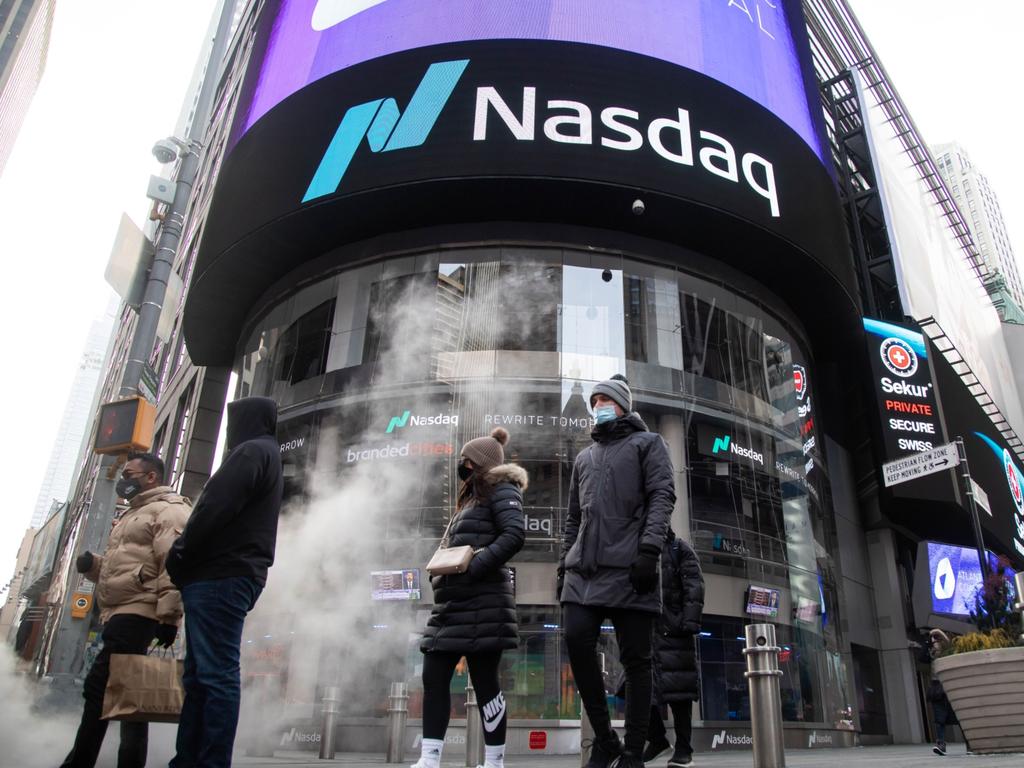 The value of US tech stocks in the Nasdaq index have increased by 15.83 per cent. Photographer: Michael Nagle/Bloomberg