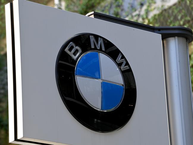 SYDNEY, AUSTRALIA - NewsWire Photos APRIL, 13, 2021: Signage is seen at BMW dealership in Sydney. BMW Australia is recalling almost 17,000 vehicles ranging from 2007-2010 models after it was discovered the plug connection from the wiring harness to the blower controller may deteriorate over time. Picture: NCA NewsWire/Bianca De Marchi