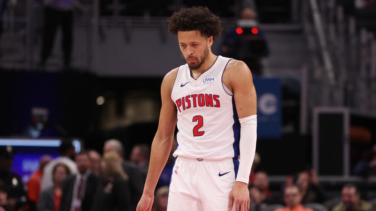 The Pistons fought hard but came up short. (Photo by Gregory Shamus/Getty Images)