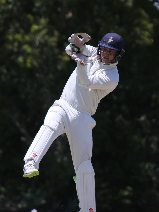 Queensland Premier Cricket between the Gold Coast Dolphins and Wests at Bill Pippen Oval, Robina. Dolphins wicketkeeper Lewin Maladay. Picture: Mike Batterham
