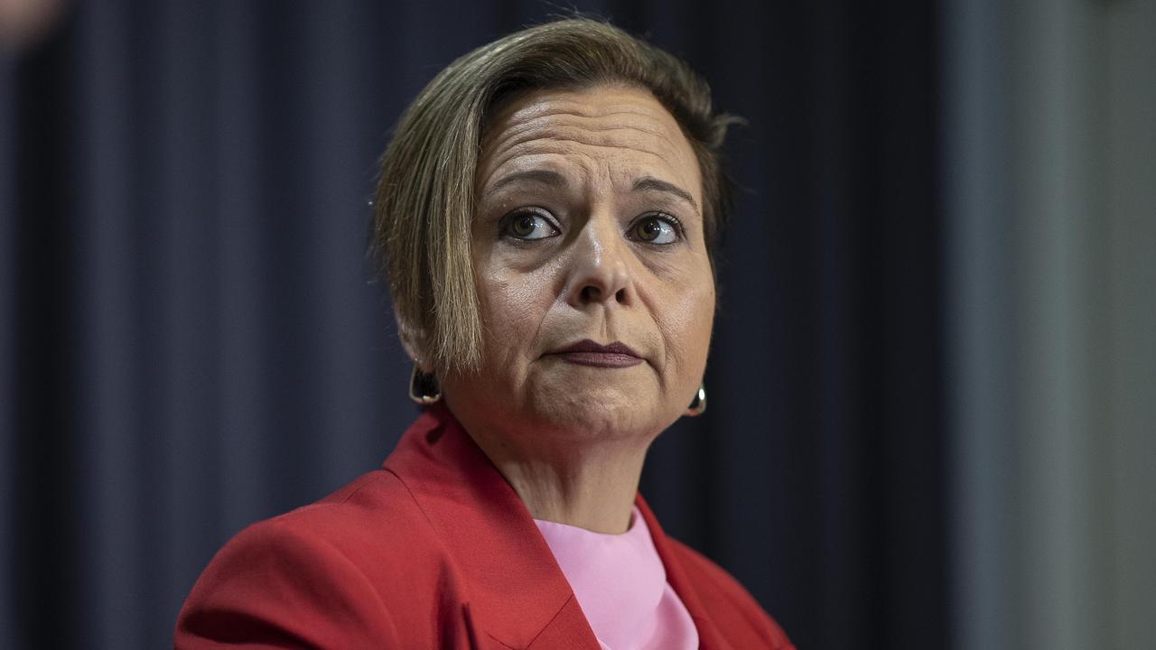 Communications Minister Michelle Rowland said more discussion was needed around whether dating app users would need to disclose their criminal backgrounds. Picture: NCA NewsWire/ Gary Ramage