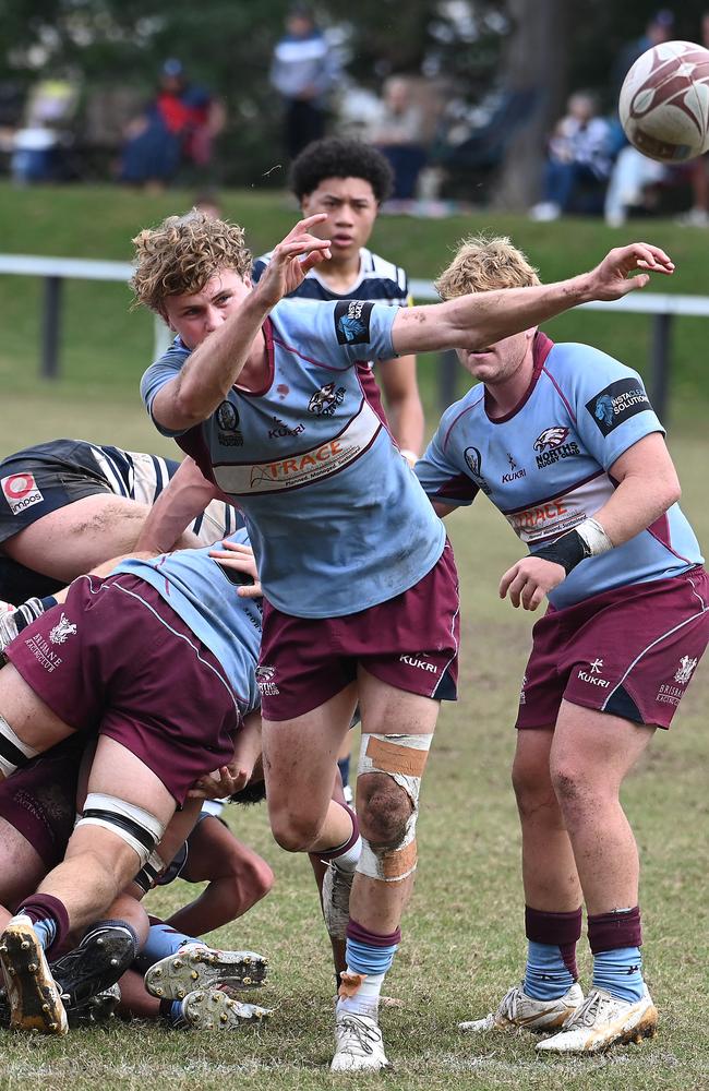 Callum Reidy. Colts 1 club rugby between Brothers and Norths Saturday May 25, 2024. Picture, John Gass