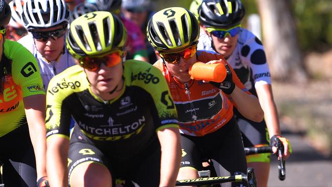 Stage 3 of the Women’s Tour Down Under. Picture: Tim de Waele/Getty Images.