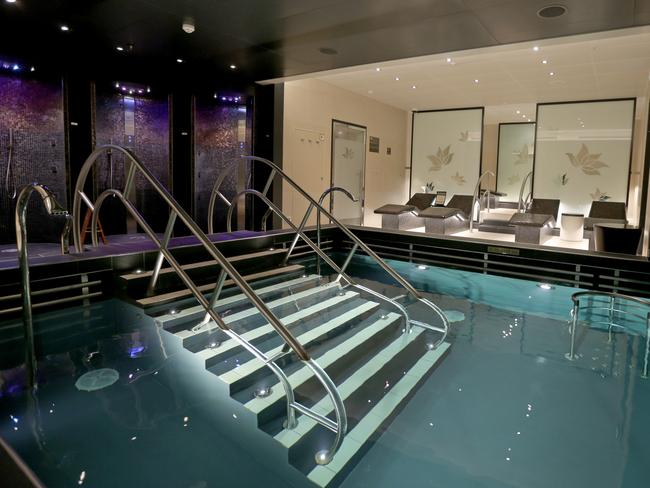A sneak peak inside the cruise ship Majestic Princess, which docked in Hobart on Sunday. Picture: PATRICK GEE