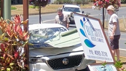 A man has died after being struck by a vehicle on the intersection of Curtain Fig Tree Road and Kehoe Place on the Gillies Range Road, shortly after 1pm Thursday, October 31. Picture: Picture: Facebook / Supplied