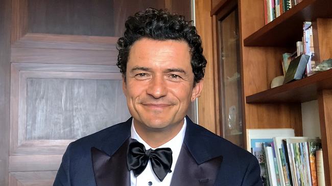 Orlando Bloom managed to find a window in his daily routine to present at the 26th Annual Critics Choice Awards on March 7. Picture: Getty Images/Getty Images for the Critics Choice Association