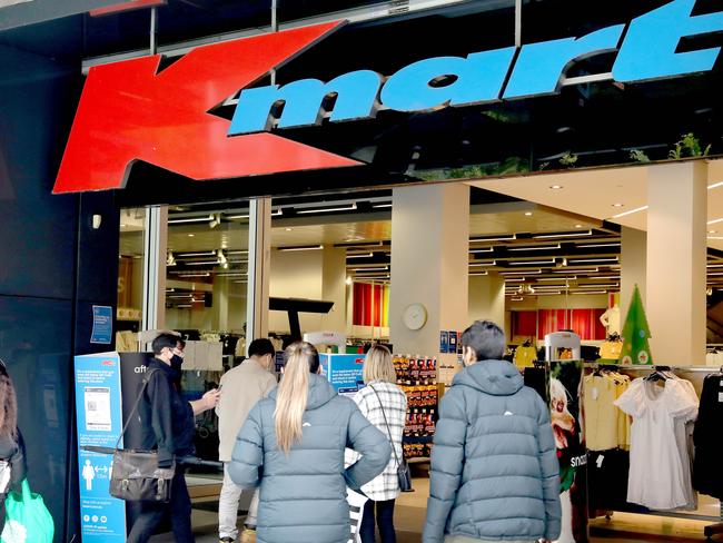 ADELAIDE, AUSTRALIA - NewsWire Photos November 12, 2021: Kmart at Rundle Mall. Picture: NCA NewsWire / Dean Martin