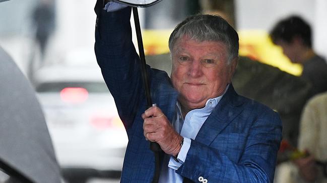 Former CS Energy chair Jim Soorley outside the Federal Court in Brisbane on Thursday, Picture: Lyndon Mechielsen