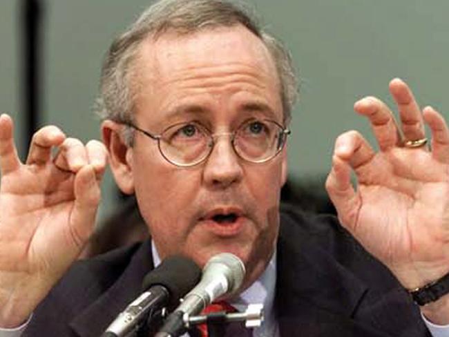 Kenneth Starr, who headed the investigation into Bill Clinton, said it was “probable” Donald Trump would be interviewed as part of the Russia probe. Picture: Supplied