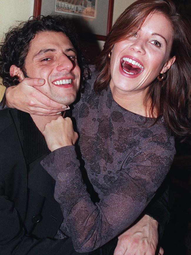 Vince Colosimo and first wife Jane Hall in 1998.