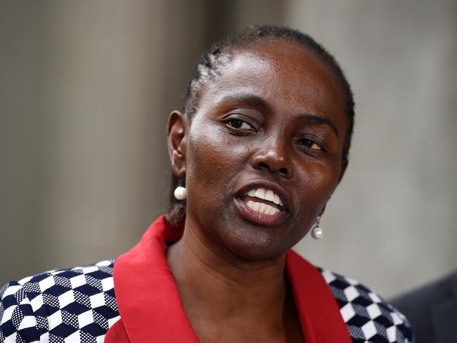 New Senator Lucy Gichuhi will not be part of the new merged parties, Sky reports, and will head to Canberra as an independent. Picture: Roger Wyman